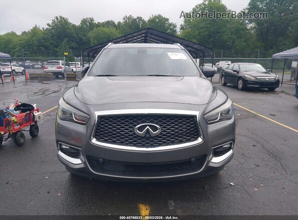 5N1DL0MM1JC508902 2018 INFINITI QX60 Silver Vista interior trasera