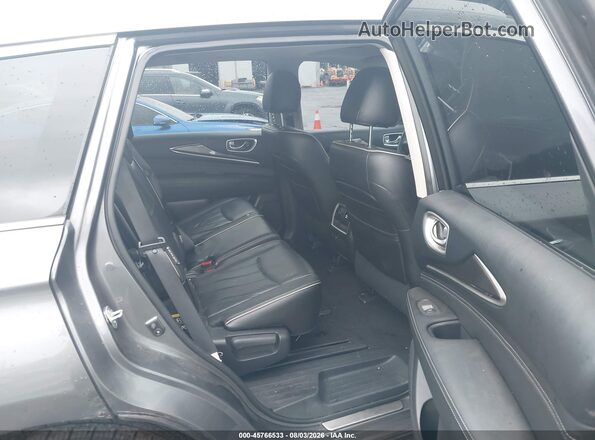 5N1DL0MM1JC508902 2018 INFINITI QX60 Silver Vista de la etiqueta del VIN