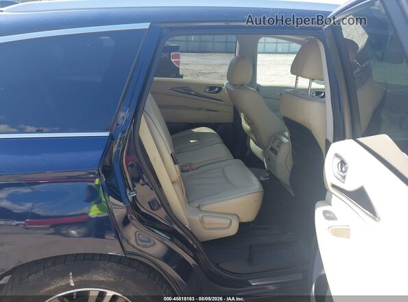 5N1DL0MM1JC509516 2018 INFINITI QX60 Dark Blue VIN sticker view