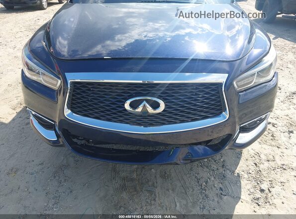 5N1DL0MM1JC509516 2018 INFINITI QX60 Dark Blue Front view
