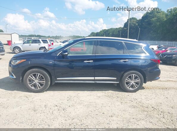 5N1DL0MM1JC509516 2018 INFINITI QX60 Dark Blue 360 interior view