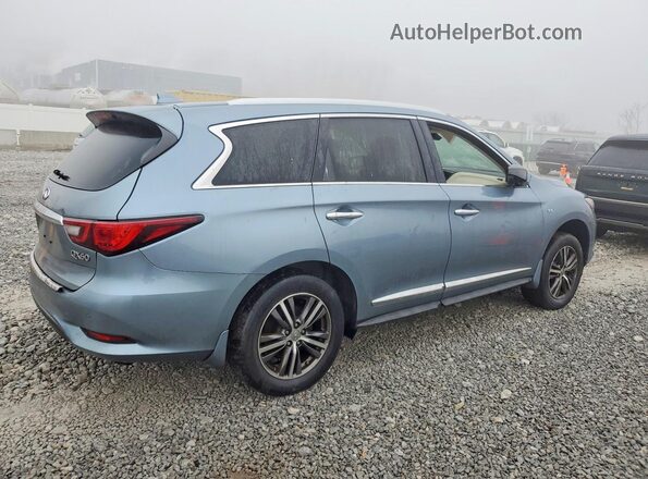 5N1DL0MM1JC527000 2018 INFINITI QX60 Blue Tył prawy