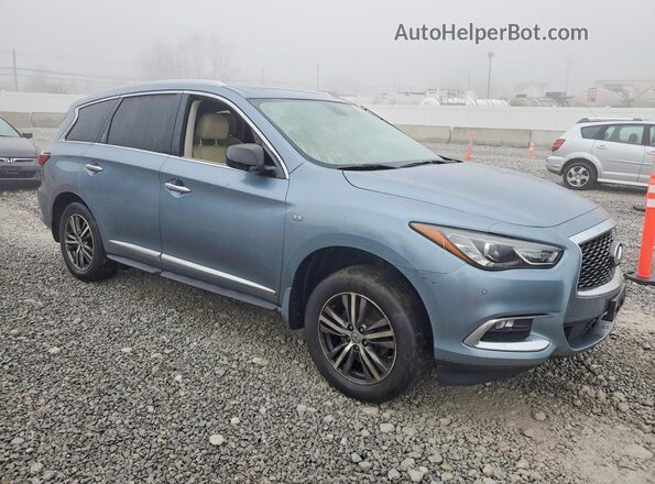 5N1DL0MM1JC527000 2018 INFINITI QX60 Blue Przód prawy