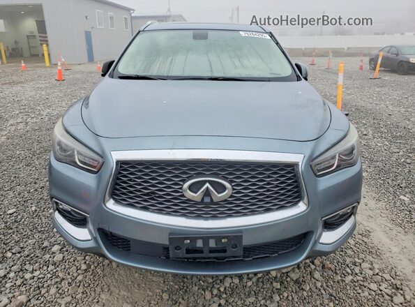 5N1DL0MM1JC527000 2018 INFINITI QX60 Blue Widok z przodu