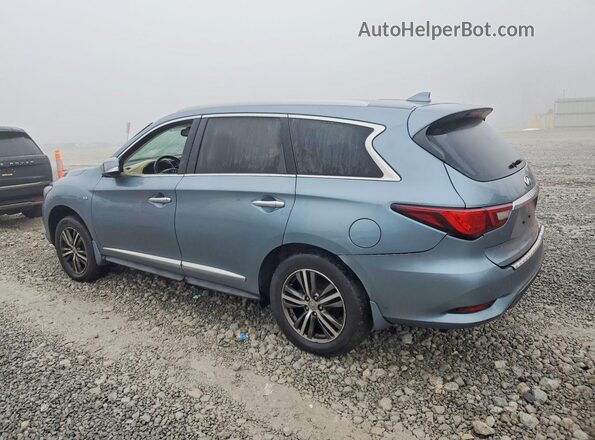 5N1DL0MM1JC527000 2018 INFINITI QX60 Blue Tył lewy