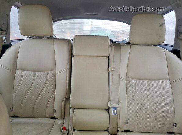5N1DL0MM1JC527000 2018 INFINITI QX60 Blue Widok tylnych siedzeń