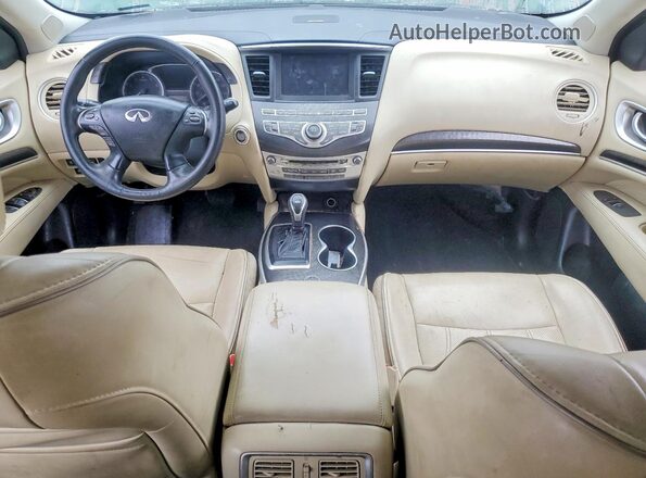 5N1DL0MM1JC527000 2018 INFINITI QX60 Blue Widok deski rozdzielczej