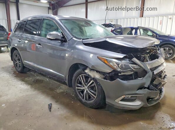 5N1DL0MM1KC505614 2019 INFINITI QX60 Gray Առջևի աջ