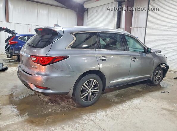5N1DL0MM1KC505614 2019 INFINITI QX60 Gray Հետևի աջ