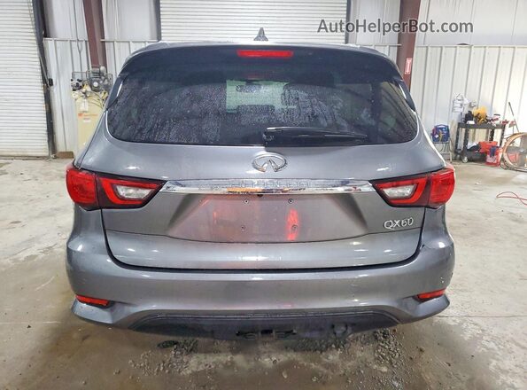 5N1DL0MM1KC505614 2019 INFINITI QX60 Gray Հետևի տեսք