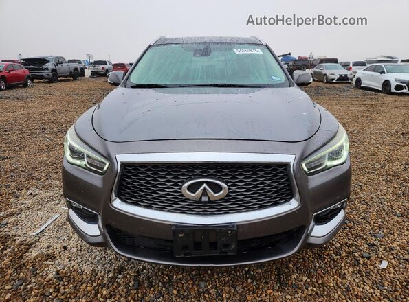 5N1DL0MM1KC530819 2019 INFINITI QX60 Silver Դիմացի տեսք
