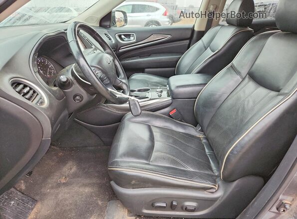 5N1DL0MM1KC530819 2019 INFINITI QX60 Silver Սալոնի դիմացի տեսք