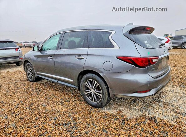 5N1DL0MM1KC530819 2019 INFINITI QX60 Silver Հետևի ձախ