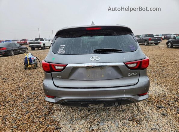 5N1DL0MM1KC530819 2019 INFINITI QX60 Silver Հետևի տեսք