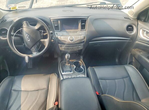 5N1DL0MM1LC501807 2020 INFINITI QX60 Black Առջևի վահանակի տեսք