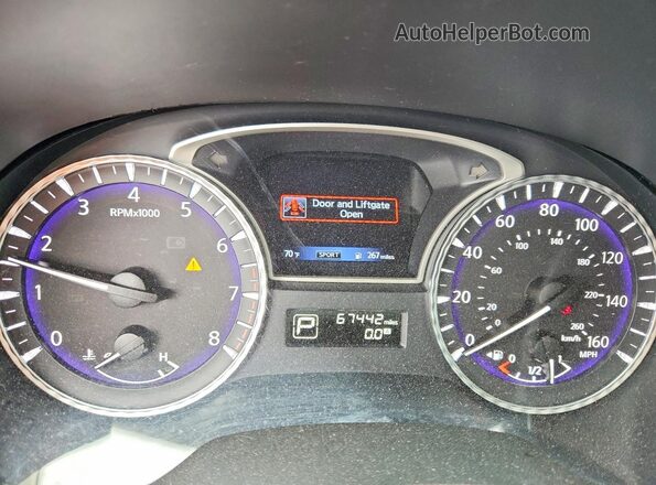 5N1DL0MM1LC501807 2020 INFINITI QX60 Black Սարքավորումների վահանակի տեսք