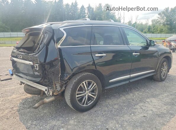 5N1DL0MM1LC501807 2020 INFINITI QX60 Black Հետևի աջ