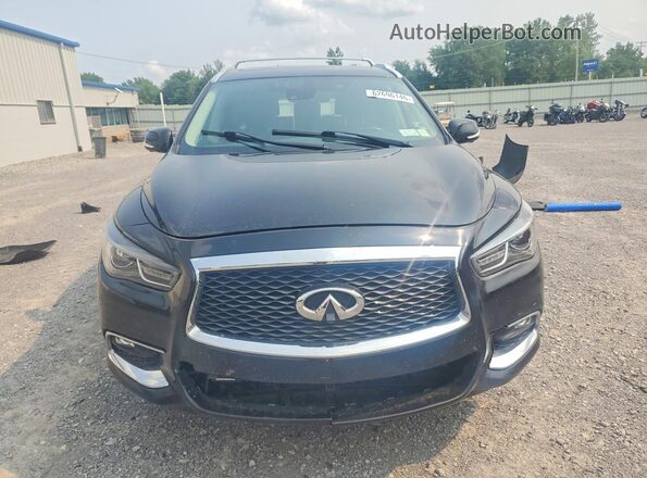 5N1DL0MM1LC501807 2020 INFINITI QX60 Black Դիմացի տեսք