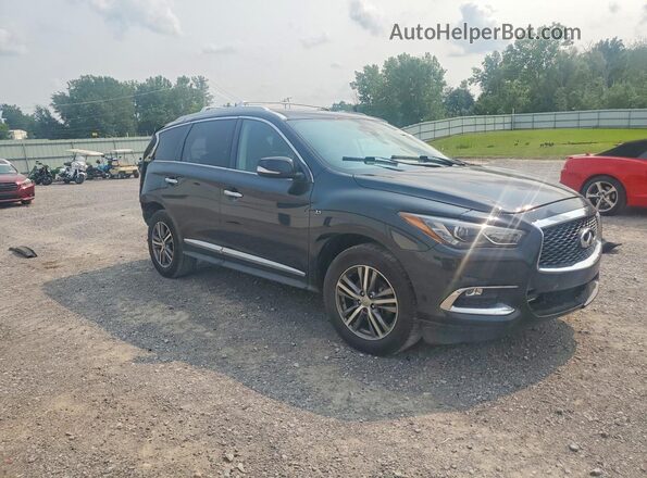 5N1DL0MM1LC501807 2020 INFINITI QX60 Black Առջևի աջ