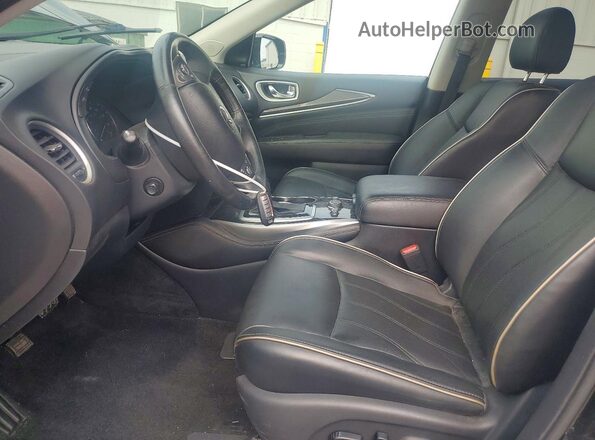 5N1DL0MM1LC501807 2020 INFINITI QX60 Black Սալոնի դիմացի տեսք