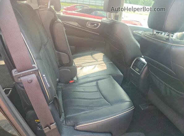5N1DL0MM1LC501807 2020 INFINITI QX60 Black Սալոնի հետևի տեսք