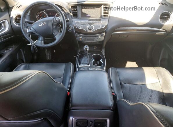 5N1DL0MM1LC525833 2020 INFINITI QX60 Silver Առջևի վահանակի տեսք