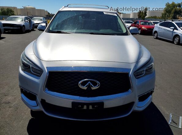 5N1DL0MM1LC525833 2020 INFINITI QX60 Silver Դիմացի տեսք