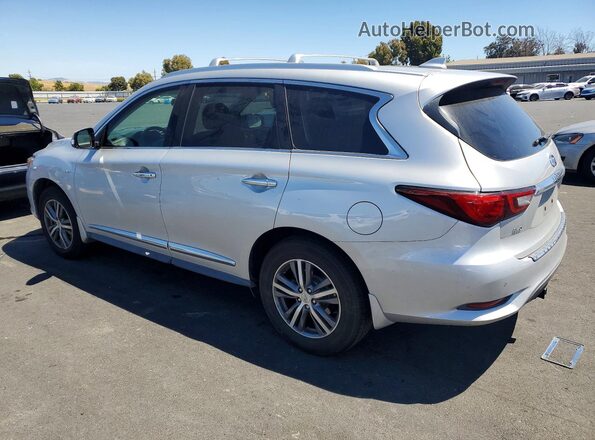 5N1DL0MM1LC525833 2020 INFINITI QX60 Silver Հետևի ձախ