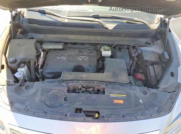 5N1DL0MM1LC525833 2020 INFINITI QX60 Silver Սալոնի հետևի տեսք