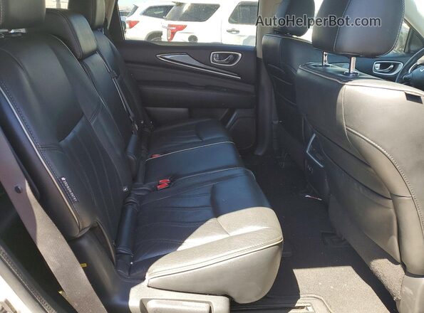 5N1DL0MM1LC525833 2020 INFINITI QX60 Silver Հետևի նստատեղերի տեսք
