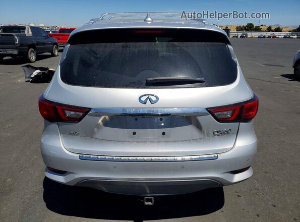 5N1DL0MM1LC525833 2020 INFINITI QX60 Silver Հետևի տեսք