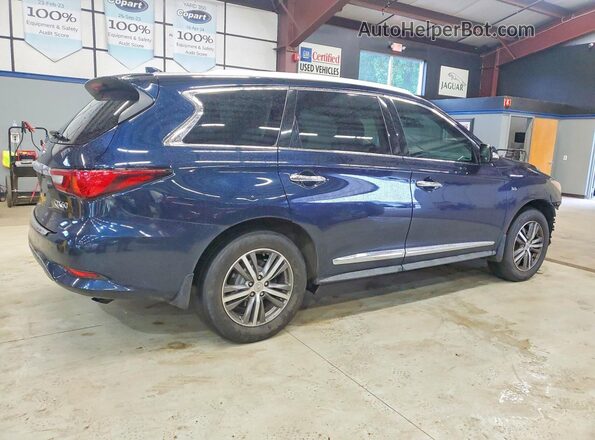 5N1DL0MM1LC528702 2020 INFINITI QX60 Blue Tył prawy