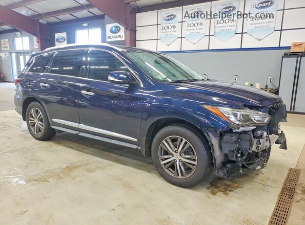 5N1DL0MM1LC528702 2020 INFINITI QX60 Blue Przód prawy