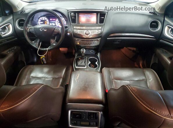 5N1DL0MM1LC528702 2020 INFINITI QX60 Blue Widok deski rozdzielczej