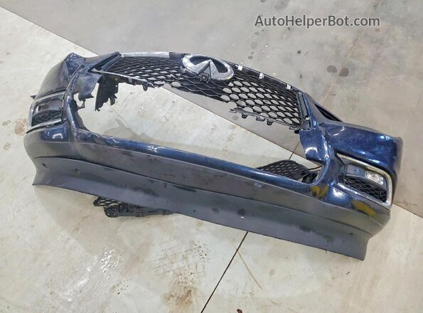 5N1DL0MM1LC528702 2020 INFINITI QX60 Blue Widok naklejki z numerem VIN