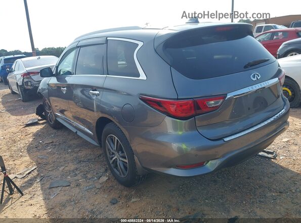 5N1DL0MM2HC545516 2017 INFINITI QX60 Gray Задня ліва чверть