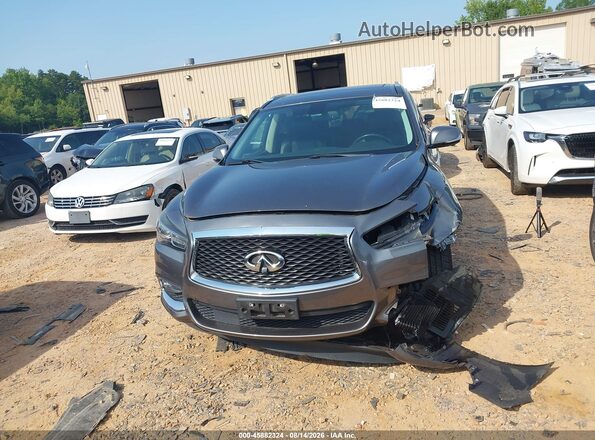 5N1DL0MM2HC545516 2017 INFINITI QX60 Gray Вид щитка приладів