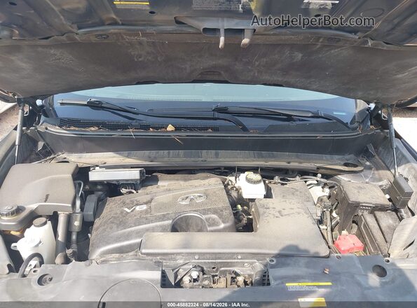 5N1DL0MM2HC545516 2017 INFINITI QX60 Gray Вид ззаду