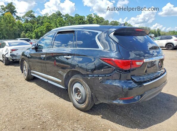 5N1DL0MM2JC511940 2018 INFINITI QX60 Черный Задняя левая четверть