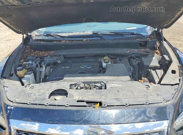 5N1DL0MM2JC511940 2018 INFINITI QX60 Черный Вид задней части салона