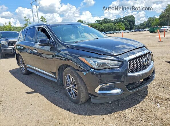 5N1DL0MM2JC511940 2018 INFINITI QX60 Черный Передняя правая четверть