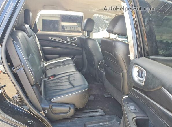 5N1DL0MM2JC511940 2018 INFINITI QX60 Черный Вид задних сидений
