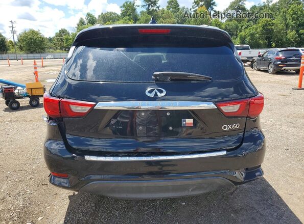 5N1DL0MM2JC511940 2018 INFINITI QX60 Черный Вид сзади