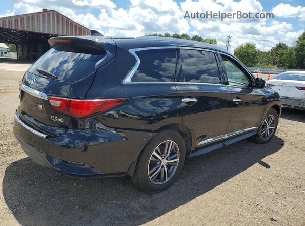 5N1DL0MM2JC511940 2018 INFINITI QX60 Черный Задняя правая четверть
