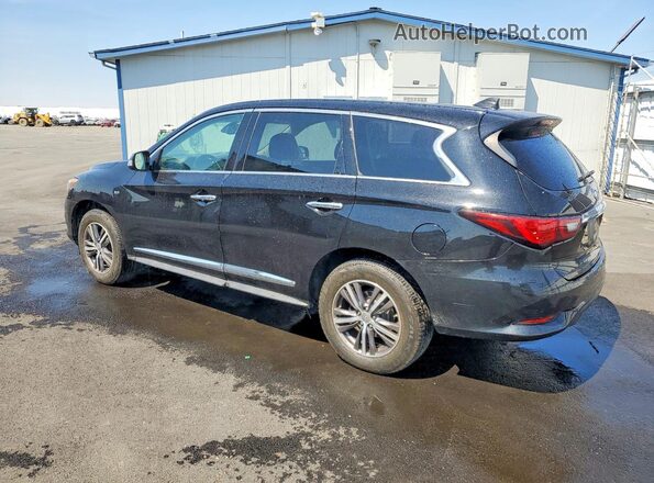 5N1DL0MM2KC511535 2019 INFINITI QX60 Black Tył lewy