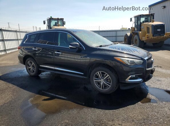 5N1DL0MM2KC511535 2019 INFINITI QX60 Black Przód prawy
