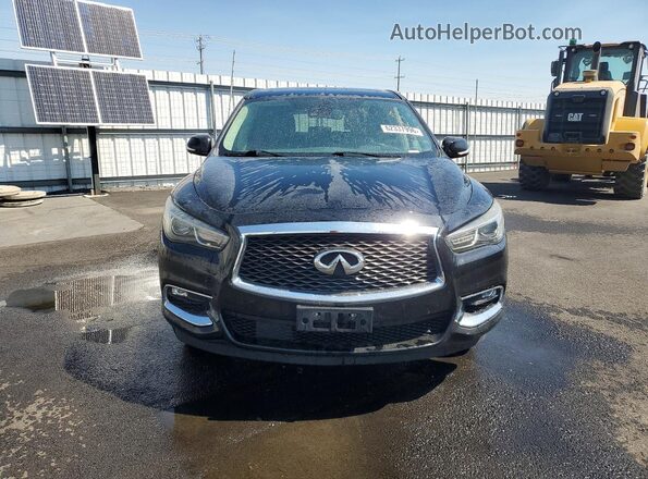 5N1DL0MM2KC511535 2019 INFINITI QX60 Black Widok z przodu