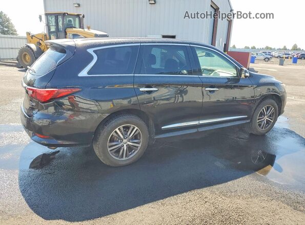 5N1DL0MM2KC511535 2019 INFINITI QX60 Black Tył prawy