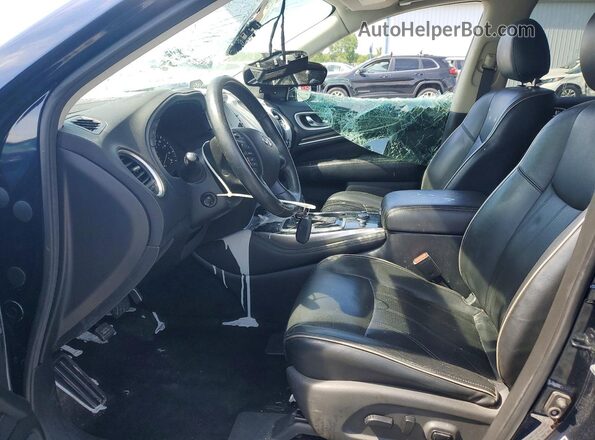 5N1DL0MM2LC512055 2020 INFINITI QX60 Blue Widok wnętrza z przodu