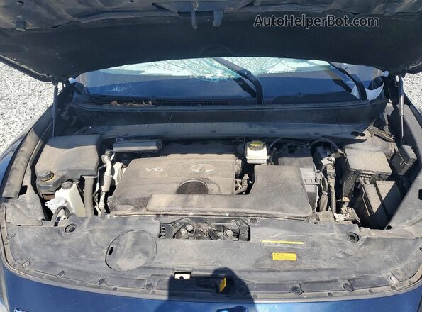 5N1DL0MM2LC512055 2020 INFINITI QX60 Blue Widok komory silnika